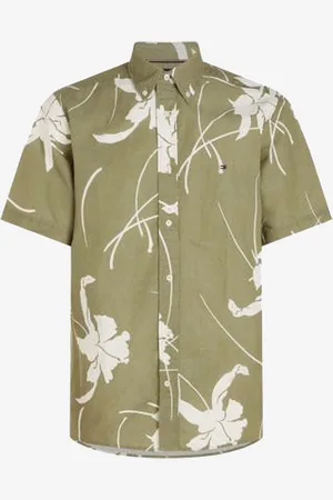 Tommy Hilfiger Skjorte Large Tropical Prt Shirt S/S