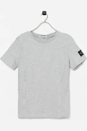 Calvin Klein T-shirt Rib Blocking Badge Fitted Top