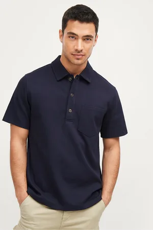 Studio Total Poloshirt Structure Jersey Halfplacket