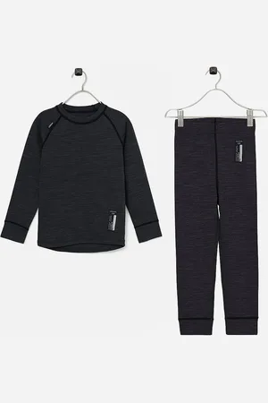 LINDBERG Undertøjs-sæt Merino Wool Set Junior i to dele fra