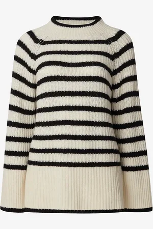 Lexington Trøje Elisabeth Recycled Wool Mock Neck Sweater
