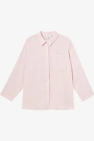 Grunt Skjorte Latti LS Linen Shirt