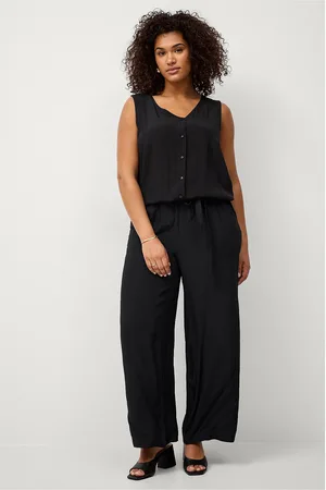 Zizzi Buksekjole vBella S/L Jumpsuit