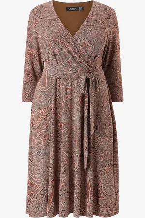 Ralph Lauren Kjole TN Crm Pnk Dress