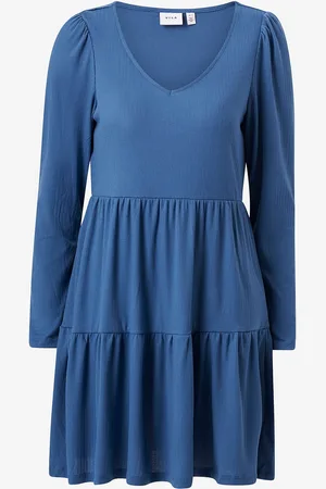 VILA Kjole viBania V-neck L/S Dress
