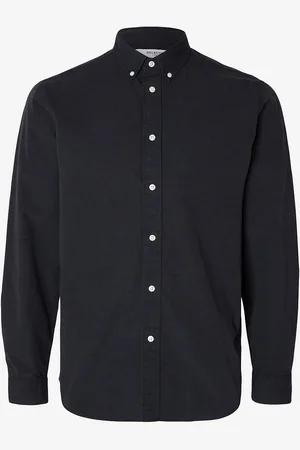 SELECTED Skjorte slhSlimrick-poplin Shirt LS