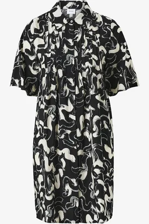 VILA Skjortekjole viDogma Acy 2/4 Short Shirt Dress/s