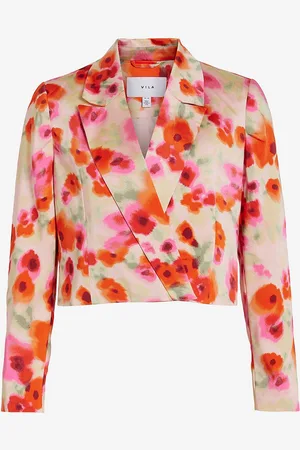 VILA Habitjakke viTinne L/S Cropped Blazer