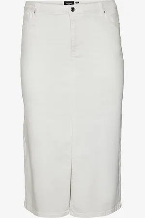VERO MODA Nederdel vmcLucky HR 7/8 Clr Skirt Curve
