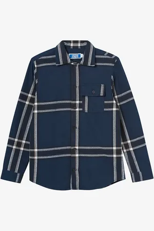 JACK & JONES Overskjorte Jorblafri Check Overshirt LS Jnr