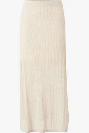 SELECTED Maxi nederdel slfAgny HW Long Knit Skirt
