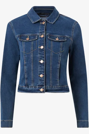 VERO MODA Cowboyjakke vmLuna LS Slim Dnm Jacket