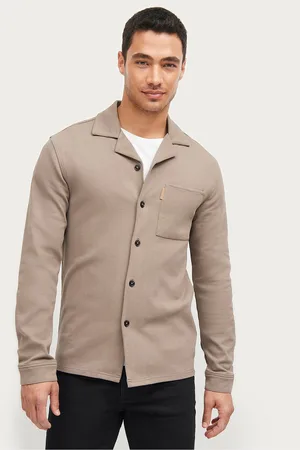 Studio Total Skjorte Structure Camp Collar Shirt
