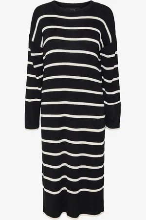 VERO MODA Kjole vmJoana LS O-neck Blk Dress
