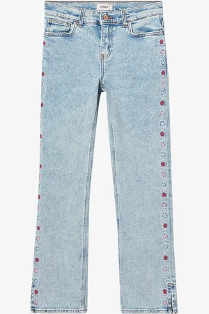 ONLY Jeans kogBillie Str Slit Embroidery Dnm J