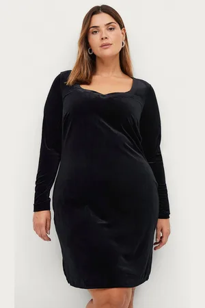 Zizzi Kjole mLivia L/S Abk Dress