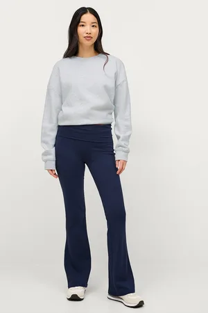 Gina Tricot Bukser Soft Touch Folded Flare Trousers