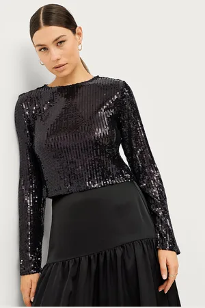Gina Tricot Paillet top Nikki Sequin Top