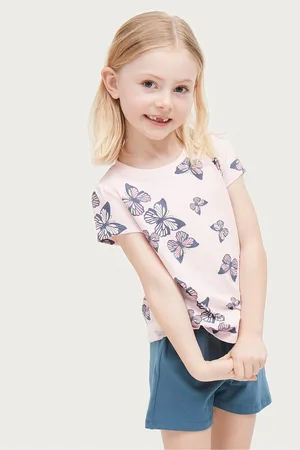 ELLOS T-shirt + shorts Malva