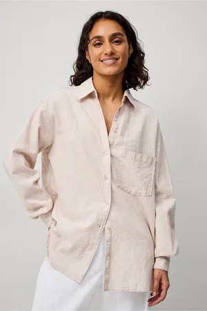 ELLOS Skjorte Line Linen