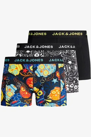 JACK & JONES Underbukser jacSugar Skull Trunks JR 3-pak