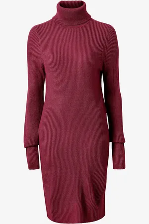 VILA Kjole viLou L/s Rollneck Knit Dress