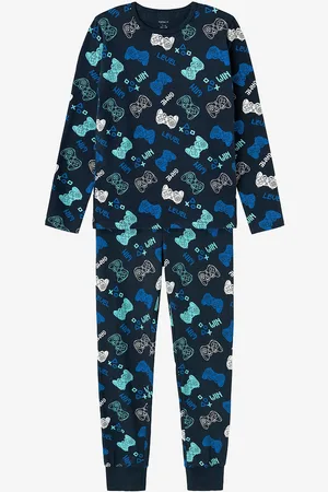 NAME IT Pyjamas nkmNightset Dark Sapphire Gamer