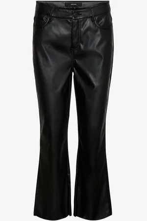 VERO MODA Bukser vmStella HR Kick Flare PL Coated Pant