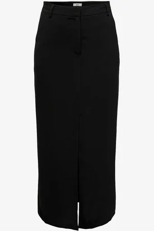 JDY Nederdel Rizz HW Midi Slit Skirt Wvn