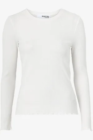 SELECTED Top slf Anna LS Crew Neck Tee