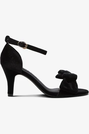 Bianco Højhælet sko biaAdore Bow Sandal Velvet