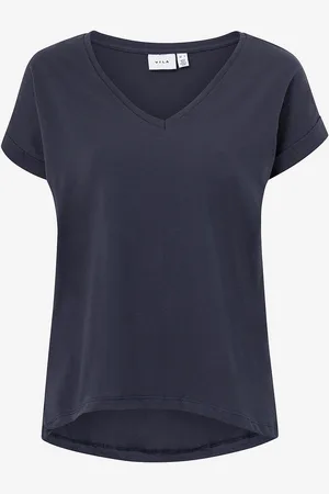 VILA Top viDreamers New V-neck T-shirt