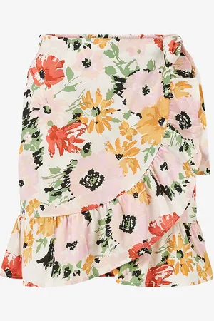 ONLY Slå-om nederdel onlOlivia Wrap Skirt Wvn