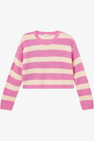 NAME IT Trøje nkfBilian LS Boxy Short Knit