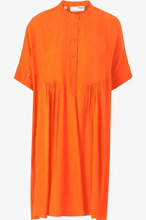 SELECTED Kjole slfAbienne-Viola SS Oversize Dress