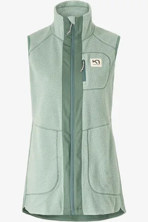 Kari Traa Vest med bunke Sanne Pile Vest Long