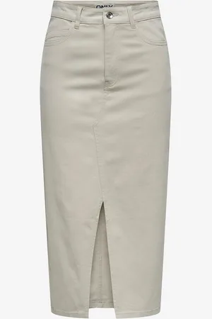 ONLY Nederdel onlLola HW Long Slit Skirt
