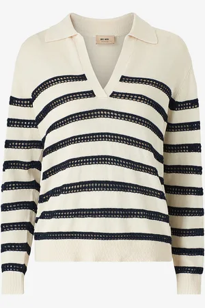 Mos Mosh Trøje mmRora Stripe Knit