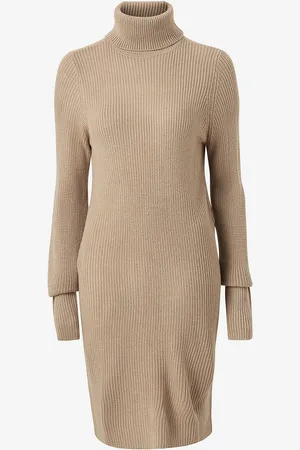 VILA Kjole viLou L/s Rollneck Knit Dress