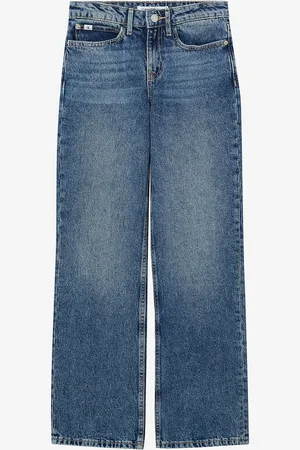Calvin Klein Jeans Extreme Wide Leg MR Visual LT BL