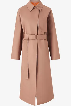 Calvin Klein Frakke Bonded Cotton Trench Coat