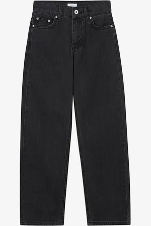 Grunt Jeans Nadia Midrise Straight Black