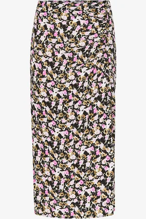 ONLY Nederdel onlRoxanne Above Calf Ruching Skirt