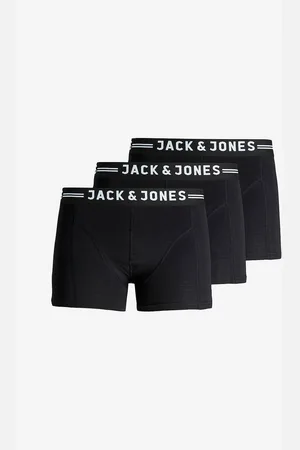 JACK & JONES Boxershorts Sense Trunks 3-pak