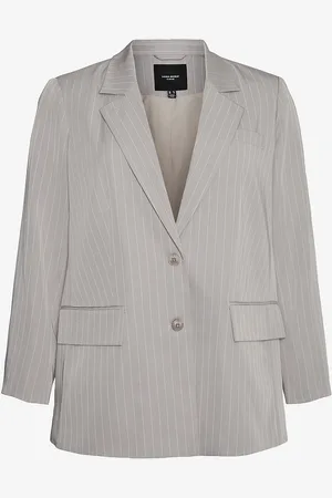 VERO MODA Habitjakke vmcWendy LS Oversized Blazer Curve