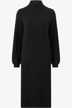 Y.A.S Kjole yasBalis LS Funnel Knit Dress