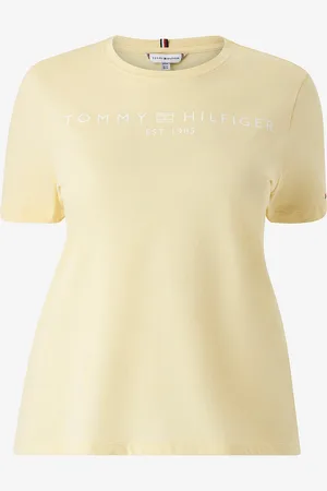 Tommy Hilfiger Top Crv Reg Corp Logo C-nk SS