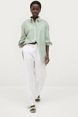 Gina Tricot Bukser Dina Linen Trousers