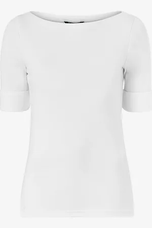 Ralph Lauren Top Judy Elbow Sleeve Knit