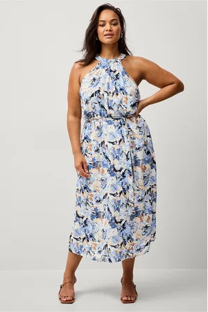 Zizzi Maxi kjole vBella S/L Midi Dress